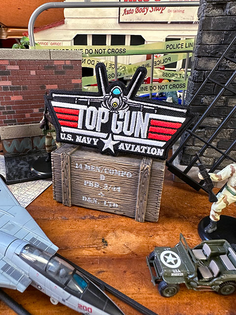 楽天市場】トップガン ミリタリーワッペン （エンブレムロゴ） トム