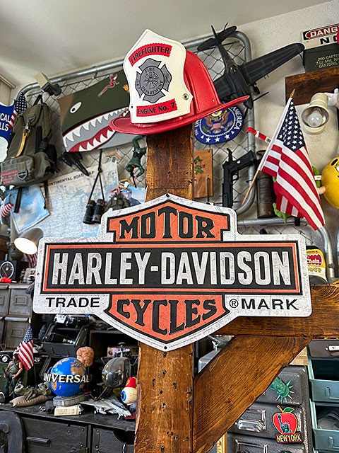 HARLEY-DAVIDSON ブラックタンク ロゴ入り （スポーツスター