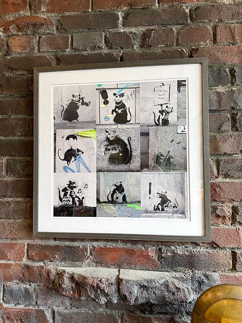 【メーカー包装済】 楽天市場】バンクシー アートフレーム 1 Collection （Banksy 看板