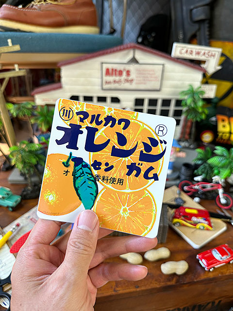 マルカワガム　景品シール 楽天市場】レトロ駄菓子 ステッカー マスカットフーセンガム