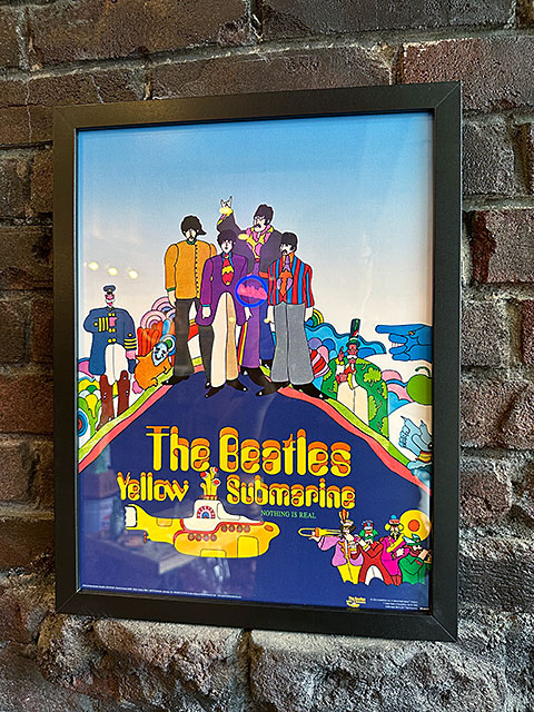楽天市場】ビートルズ イエローサブマリン オフィシャル ポスター 公式