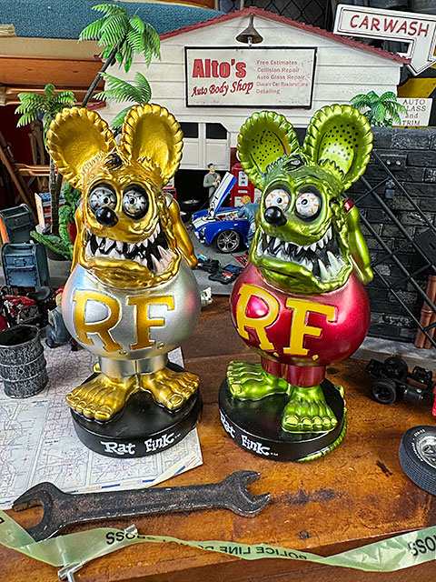 楽天市場】ラットフィンク ソフトビニールドール ソフビ フィギュア