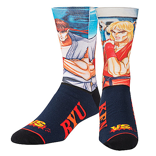 楽天市場】ODD SOX カプコン ストリートファイター2 ソックス