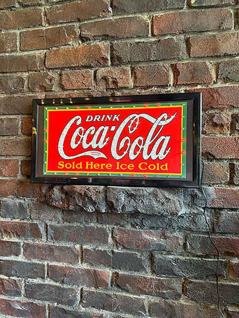 コカコーラ 「ミニ レタリング LEDサイン」 インテリア照明 看板 アメリカン Coca Cola コカ・コーラ LEDライト ガレージ ネオン 看板 ミニ