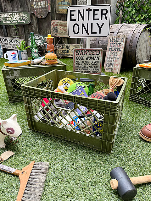 楽天市場】Square Milk Crates スクエア ミルククレート 四角