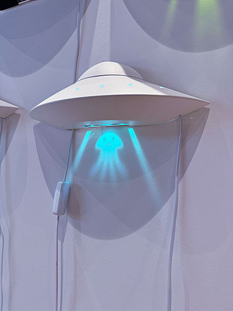 楽天市場】宇宙人が来襲！ UFO ウォールライト LED （ブラック