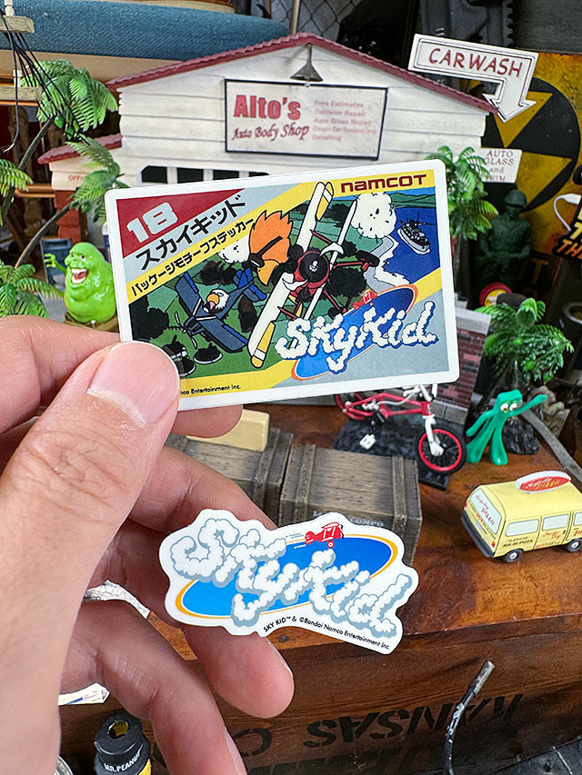 楽天市場】ナムコ オフィシャル ステッカー マッピー （ソフト