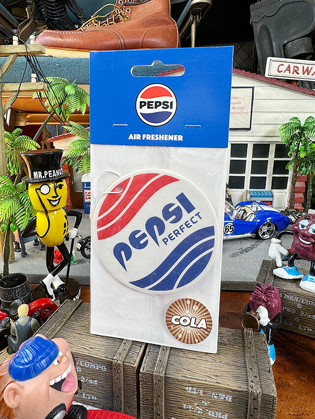 ペプシ　エアーフレッシュナー　（ペプシ・パーフェクト）　コーラの香り　映画　バック・トゥ・ザ・フューチャー Part2に登場したあのペプシ　アメリカン雑貨　アメリカ雑貨　カンパニーグッズ　アメリカンカンパニー　企業グッズ　バックトゥザフューチャー　BTTF画像