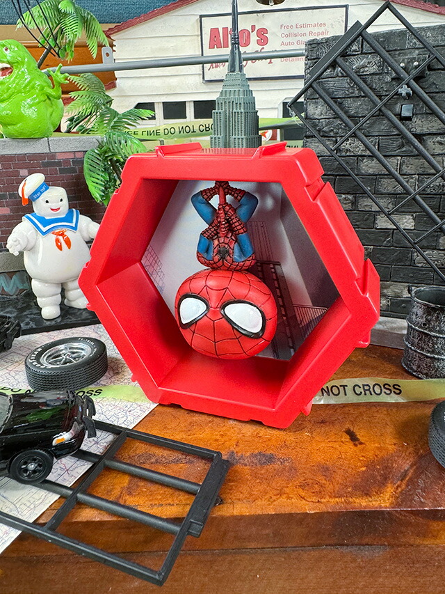 MARVEL スパイダーマン ANIMATED PHONE 電話器 フィギュア