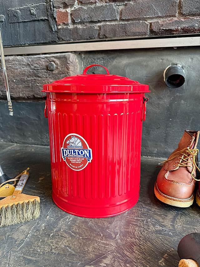 ダルトン　ガーベッジカン　Sサイズ　12L　（レッド）　ゴミ箱　アメリカン雑貨　アメリカ雑貨　グッズ　おしゃれ かっこいい　ガレージ雑貨　ガレージング雑貨　ショップインテリア　ごみの分別