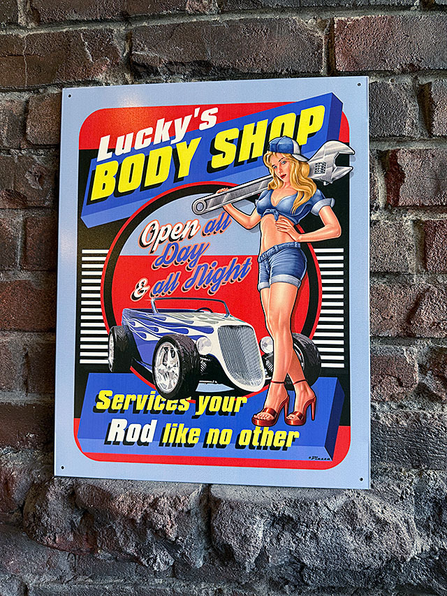 シ*ン様 40s USAビンテージ 琺瑯看板Oilzum モーターオイル広告プレ