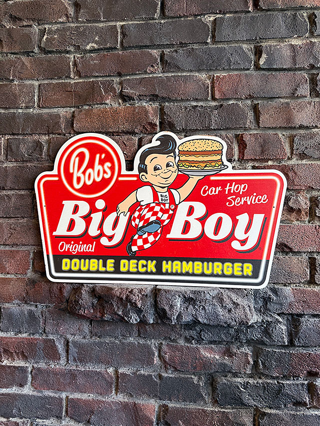 楽天市場】ブリキ看板 可愛い US embossed SIGN BIG BOY