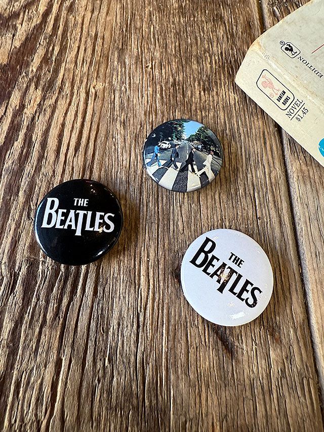 THE BEATLES ビートルズ　缶バッジ　4個セット 1151623627.jpg?1614090061