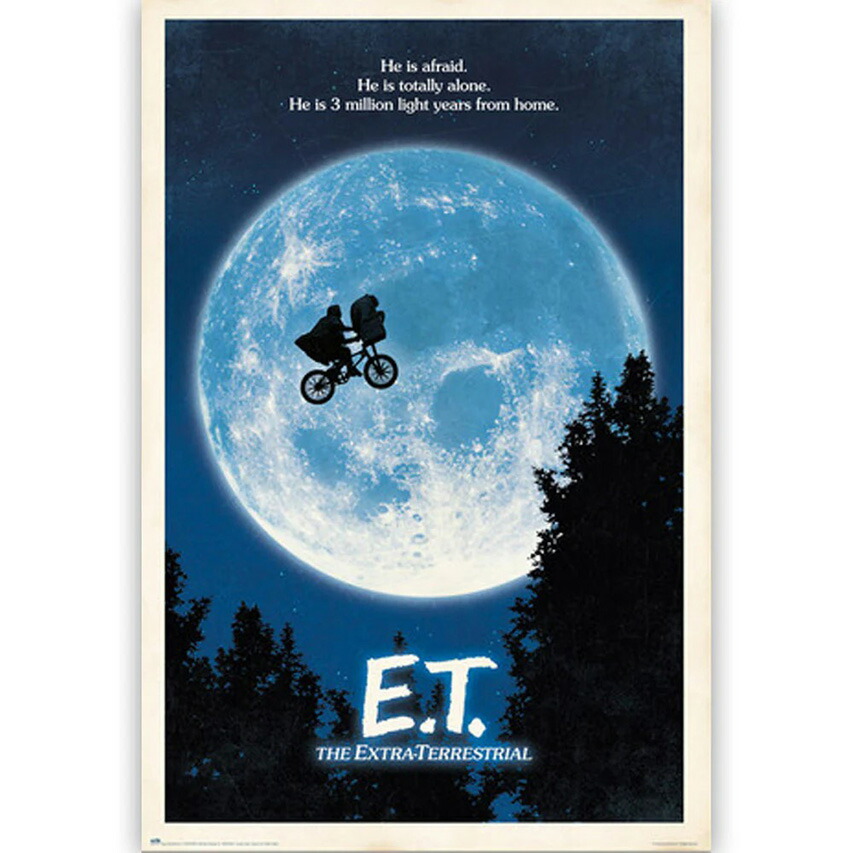 楽天市場】【輸入映画ポスター】E.T 