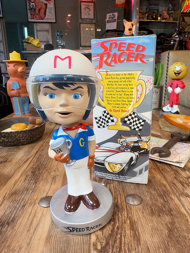 楽天市場】ファンコ スピードレーサー ボビングヘッド 2体セット