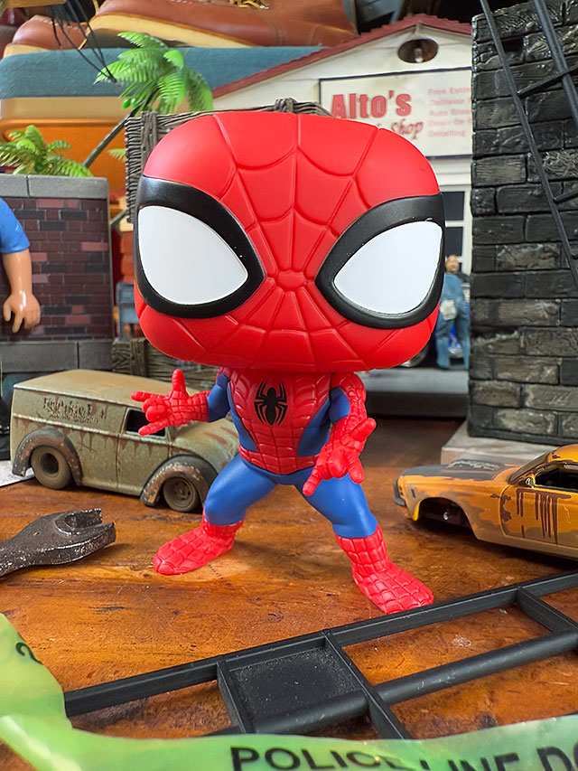 ファンコポップ　マーベル　スパイダーマン　ボビングヘッド　フィギュア　FUNKO POP!　アメリカン雑貨　アメリカ雑貨　映画グッズ　おしゃれ　MARVEL　マーヴェル　アベンジャーズ画像