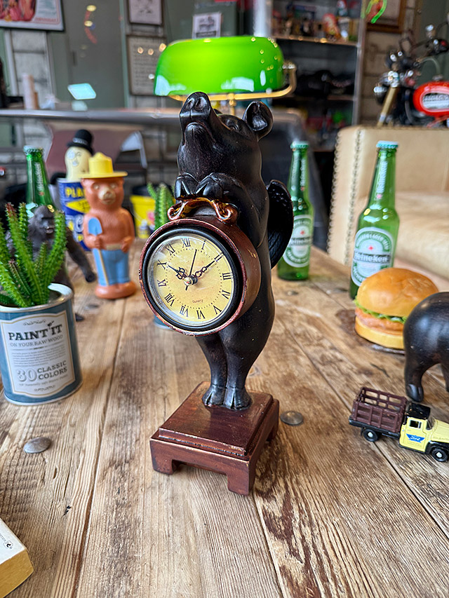 楽天市場】銀行の金庫みたいな デスククロック シークレットボックス