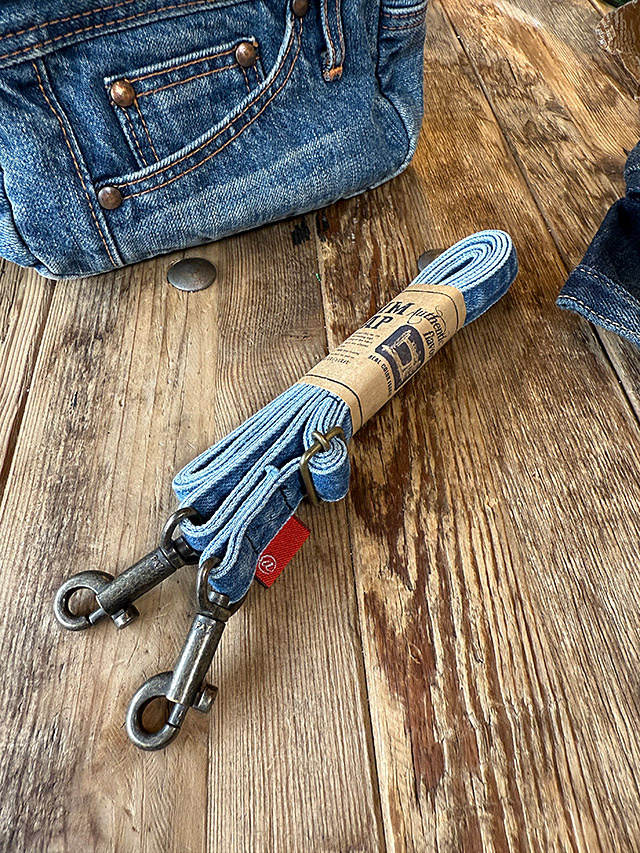 楽天市場】アライヤン デニム 巾着 （Lサイズ） 岡山産デニム MADE IN