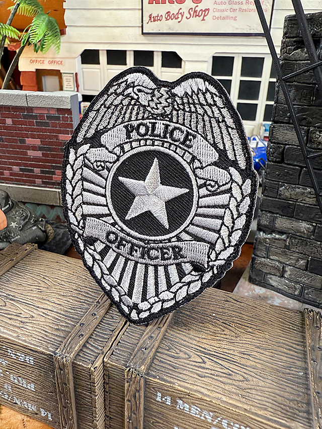 楽天市場】SPECIAL POLICE BADGE☆ポリスバッジ（銀）☆アメリカ