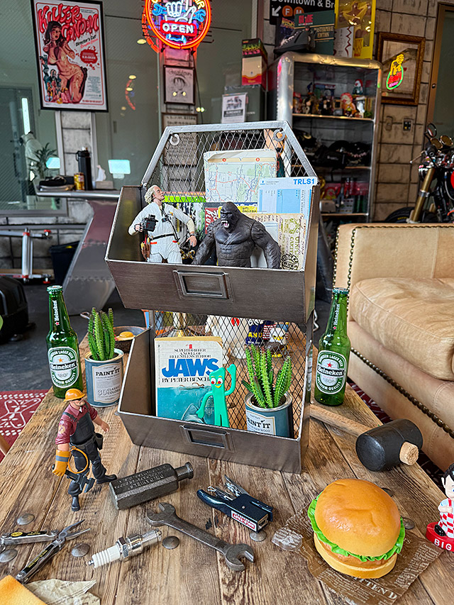 楽天市場】オールドアドバタイジング ワイヤーラック （3台