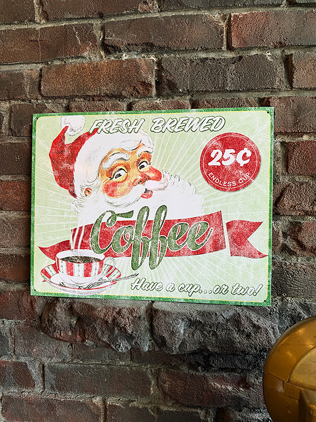 楽天市場】サンタクロース クリスマス系 COFFEE アメリカンブリキ看板