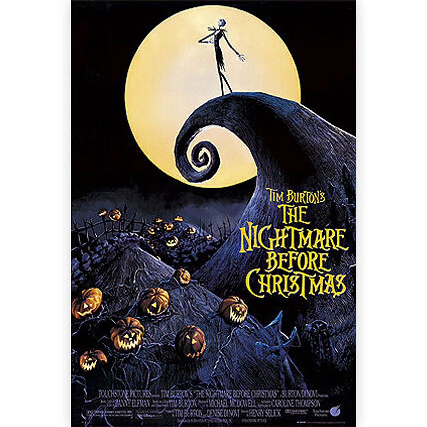 オリジナル　ナイトメアビフォアクリスマス ポスター 映画ポスター.ピードッグスショップ 映画ポスター ナイトメア