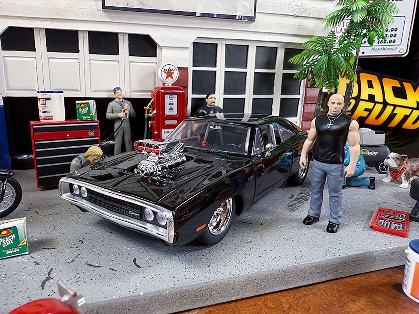 ワイルドスピード　ナノ・スケール - ドムトレット マーケット & カフェシーン 楽天市場】ワイルドスピード ミニカー ドムの店カフェシーン