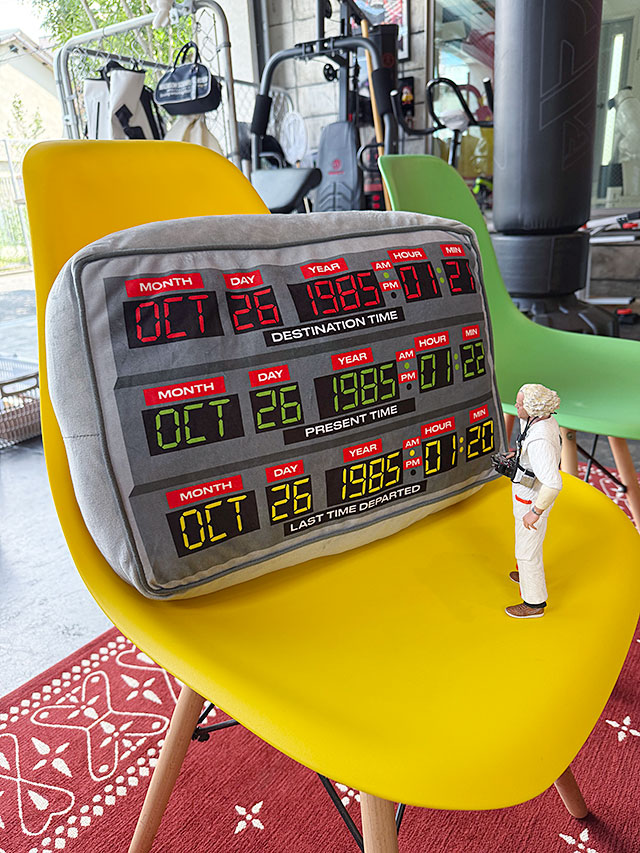 バック・トゥ・ザ・フューチャー　デロリアン ライセンスプレート　プロップレプリカ バック・トゥ・ザ・フューチャーデロリアン ライセンスプレート