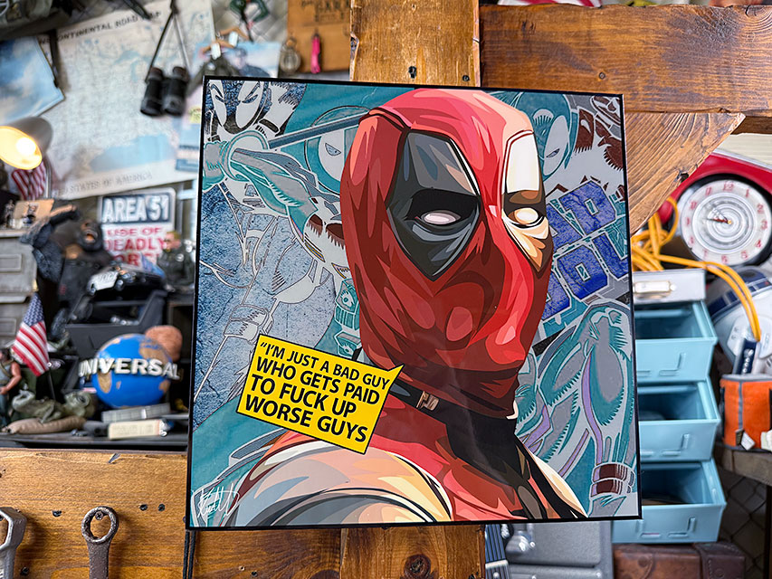 【st・新品 No 35】 ポップアートパネル デッド プール アメコミ 楽天市場】デッドプール ポップアートフレーム （TYPE1） #157