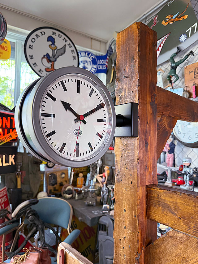 ダルトン 掛け時計 170D2 ブラック ダブルフェイスクロック 【新商品】 Amazon.co.jp: ダルトン(Dulton) ダブル フェイス クロック