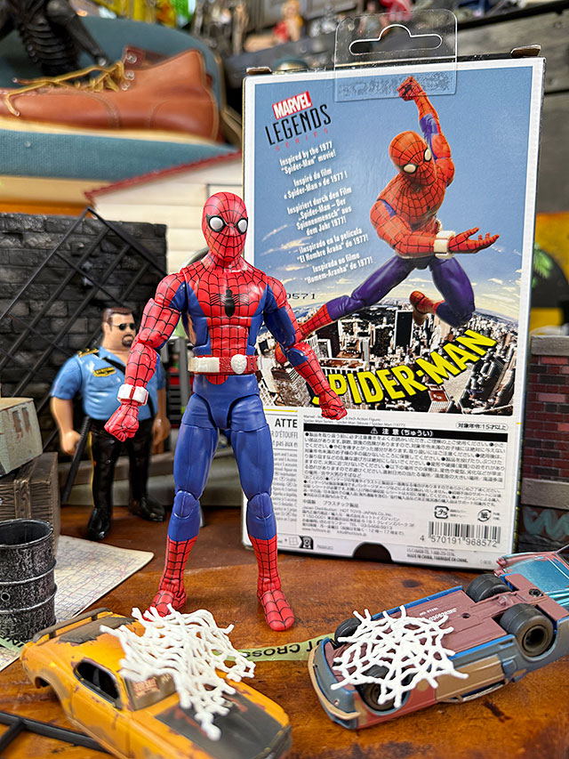 楽天市場】スパイダーマン ボディノッカー かわいい フィギュア 動く