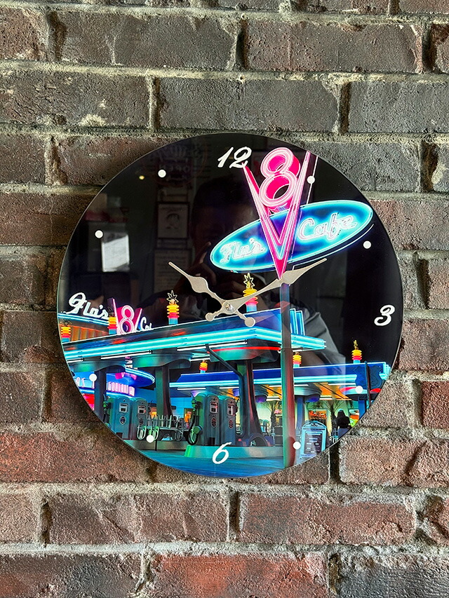 デイリークイーン★壁掛け時計★アメキャラ★アメリカン雑貨 楽天市場】U.S. 80's アドバタイジング ヴィンテージ クロック