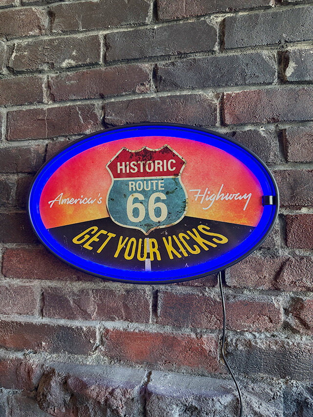 超特大❕最安値おまけ付きルート66 ネオンサイン祭り ネオン管