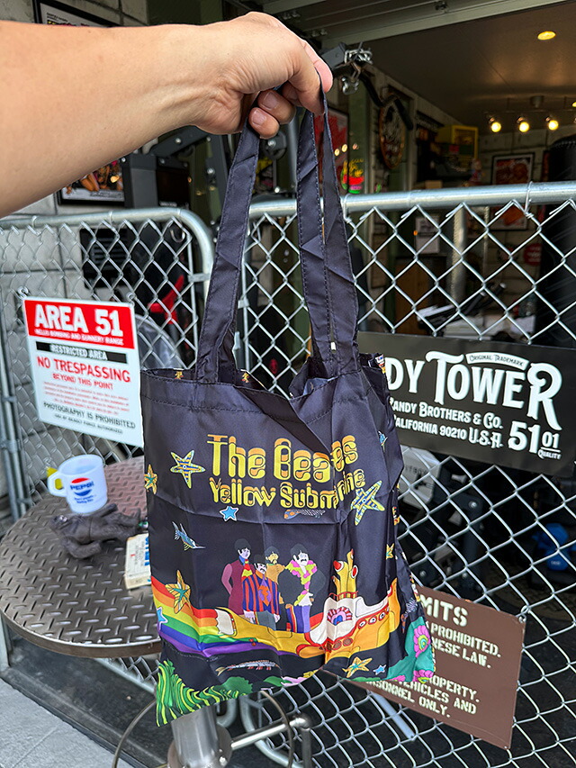 楽天市場】ビートルズ イエローサブマリン ラージエコバッグ The