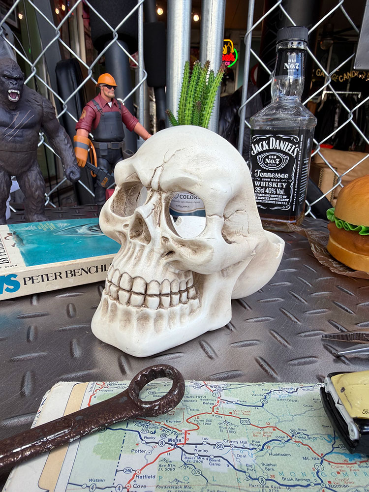 楽天市場】スカルヘッド アッシュトレイ 灰皿 アメリカン雑貨 アメリカ