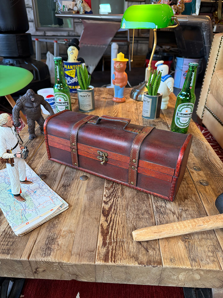 楽天市場】海賊宝箱 アンティークトランクケース 2個セット （レトロ