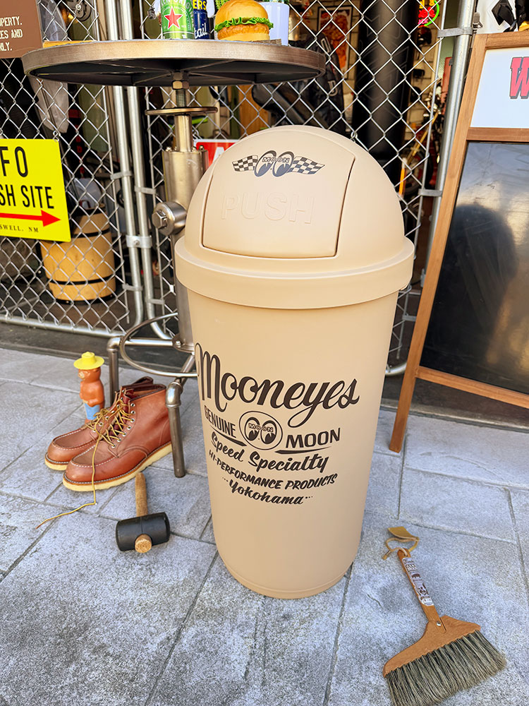 インテリア小物 ぱんさん専用* MOONEYES ゴミ箱 ダストボックス