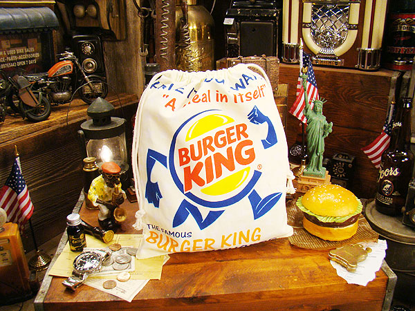 【楽天市場】アメリカンキンチャク袋 Lサイズ(バーガーキング ...