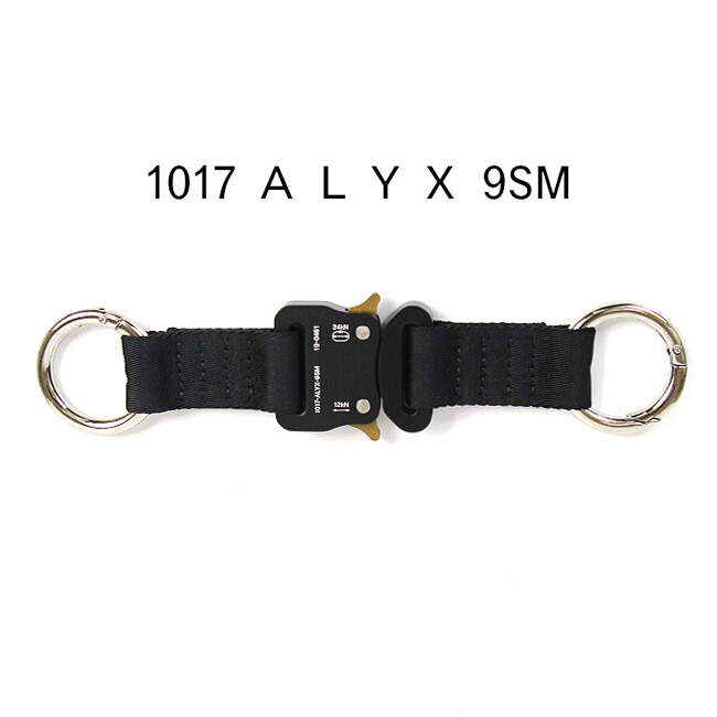 アリクス uke0002f03 Alyx Black キャネットショップ店1017 Alyx Keyring キーホルダー キーホルダー キーホルダー キーケース キーリング 人気の激安通販 Alyx 財布 ケース キーリング Short アリクス Giantbilliarddome Com