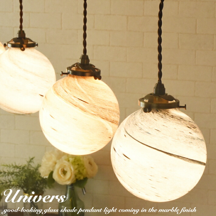 楽天市場】ペンダントライト いちご 北欧 ガラス 丸 ストライプ