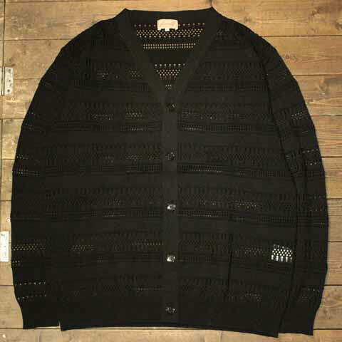 DRESS HIPPY"SEA SIDE CARDIGAN" BLACKDRESS HIPPYドレスヒッピー正規取扱店(Official Dealer)Cannon Ballキャノンボール対応送料・代引き手数料無料NO name!DRESS HIPPY/ATDIRTY｜Cannon Ball