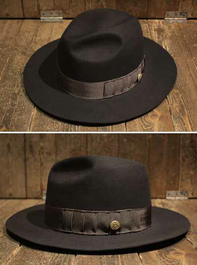 DRESS HIPPY\"DH BEAVER HAT\""CHARCOALDRESS HIPPYお召しものヒッピー置き目取りまわし店(Official Dealer)Cannon Ballキャノンボール相応う貨物輸送・代引っ張ること委員会無料NO name!DRESS HIPPY/ATDIRTY"