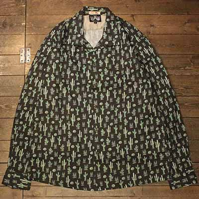 【再入荷】DRESS HIPPY“ARIZONA USA L/S SHIRT”BLACKDRESS HIPPY御召しものヒッピー定め事取りまわし店(Official Dealer)Cannon Ballキャノンボール相応うNO name!DRESS HIPPY/ATDIRTY
