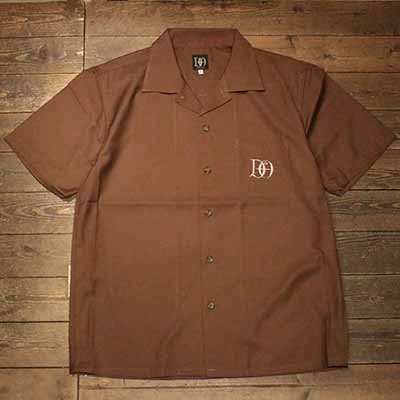 DRESS HIPPY“DH-JACK KNIFE S/S SHIRT”DARK BROWN御召しものヒッピー定め事取りまわし店(Official Dealer)Cannon Ballキャノンボール相応う貨物輸送・代引っ張ること委員会無料NO name!DRESS HIPPY/ATDIRTY