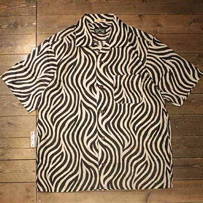 DRESS HIPPY&ldquo;ZEBRA&rdquo;USA Ｓ/S SHIRTドレスヒッピー正規取扱店(Official Dealer)Cannon Ballキャノンボール対応送料・代引き手数料無料NO name!DRESS HIPPY/ATDIRTY｜Cannon Ball