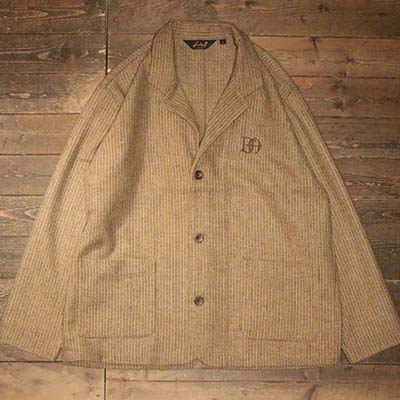 DRESS HIPPY"DH CLUB JACKET-TWEED-"BEIGEDRESS HIPPYドレスヒッピー正規取扱店(Official Dealer)Cannon Ballキャノンボール対応送料・代引き手数料無料NO name!DRESS HIPPY/ATDIRTY|Cannon Ball