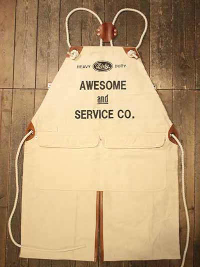 AT-DIRTY\"HEAVY APRON\""【AT-DIRTY】(アットダーティー)置き目取りまわし店(Official Dealer)Cannon Ball(加農砲どんぶり鉢)【相応う/前垂れ】"