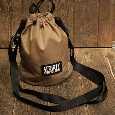 AT-DIRTY"ATD SACOCHE"BEIGE【AT-DIRTY】(アットダーティー)正規取扱店(Official Dealer)Cannon Ball(キャノンボール)【対応/送料無料/ツールバッグ】｜Cannon Ball