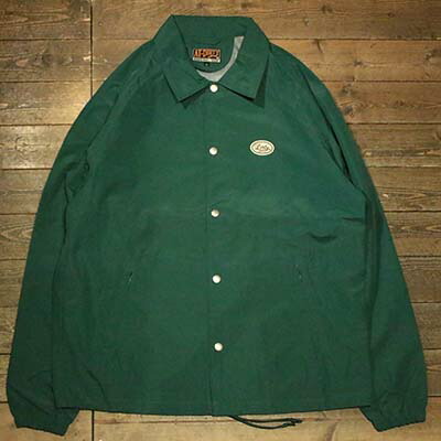 AT-DIRTY"WP COACH JACKET"GREEN【AT-DIRTY】(アットダーティー)正規取扱店(Official Dealer)Cannon Ball(キャノンボール)【対応/送料無料】|Cannon Ball