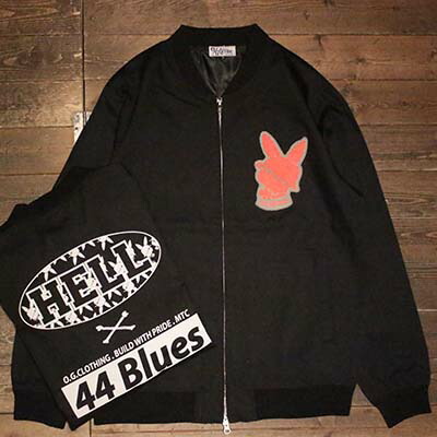 O.G.CLOTHING"O.G.EMBLEM STUDIUM JACKET&rdquo;【O.G.CLOTHING】(オージークロージング)正規取扱店(Official Dealer)Cannon Ball(キャノンボール)【対応/送料無料】｜Cannon Ball